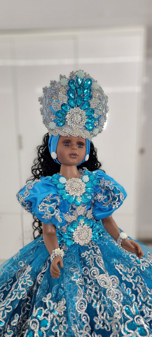 Muñeca Azul Asesu