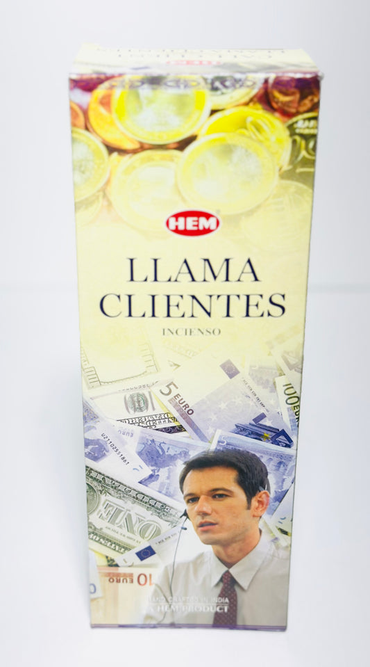 Incienso Llama Clientes