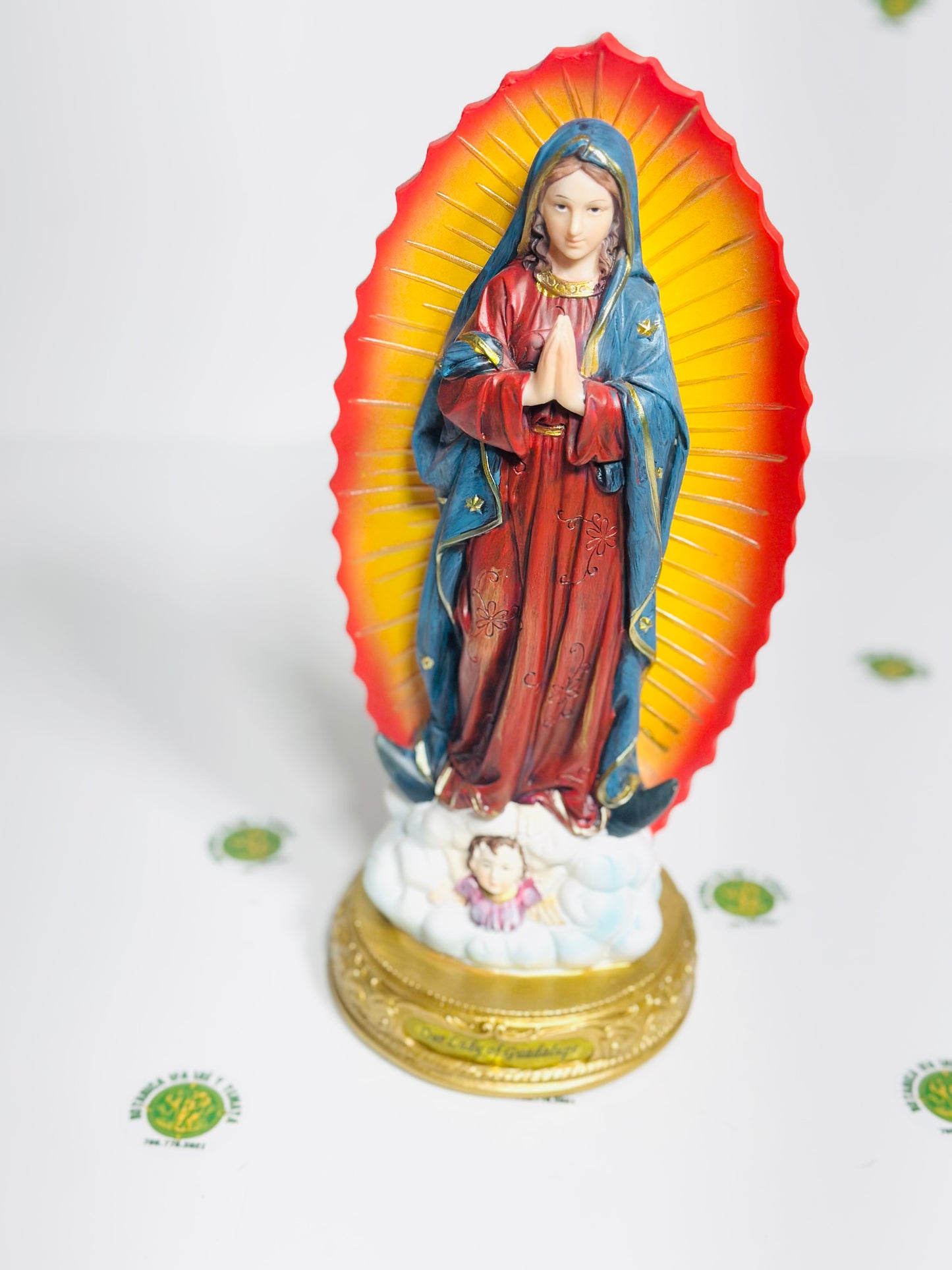 Imagen Virgen De Guadalupe 12''